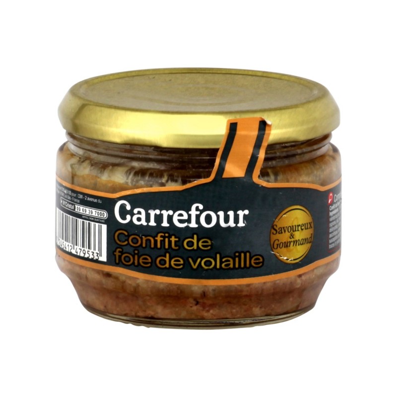 Confit De Foie De Volaille Carrefour Haironville Click And Col