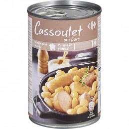 Plat cuisiné cassoulet...