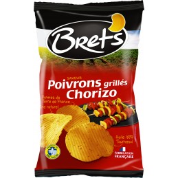 Chips Poivrons Grillés Chorizo
